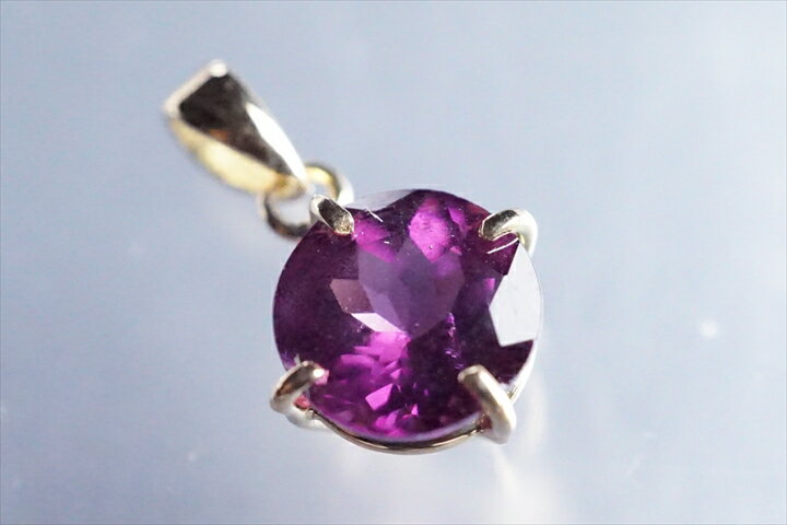 K18ロードライトガーネットペンダントトップファイナルグレード++