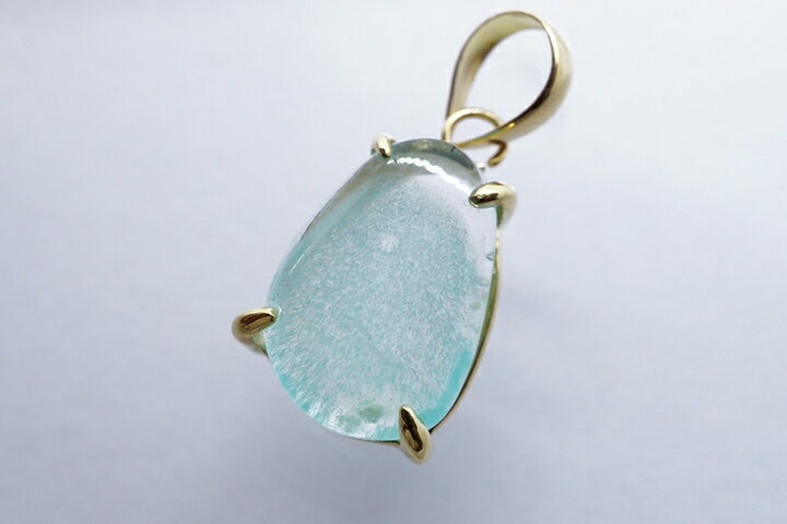 南アフリカ産 アホー石ペンダントトップ(アホイトペンダントトップ)ファイナルグレード++ 18金加工