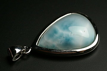 高品質ラリマーペンダントトップ