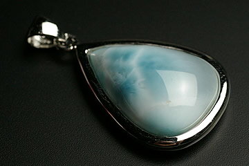 高品質ラリマーペンダントトップ