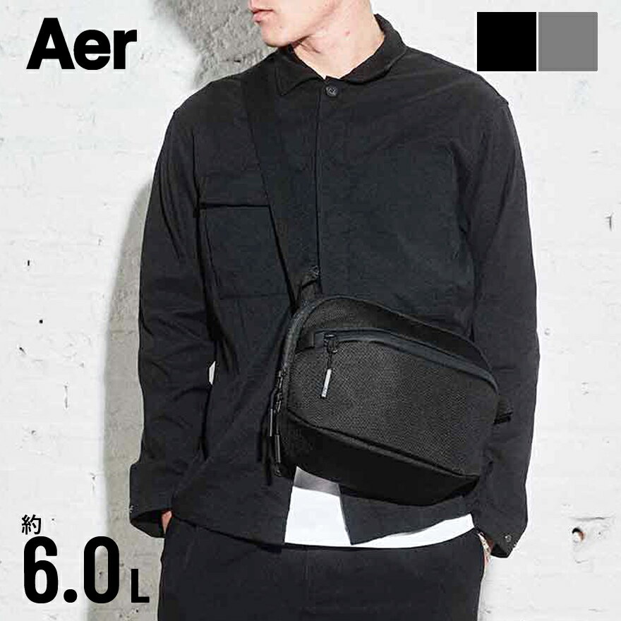500円割クーポン★Aer スリング バッグ Aer Day Sling 3 Max ＜6L＞正規取扱店 AER ショルダーバッグ スリングパック AER-21038 限定特典も★バリスティックナイロン aer ボディバッグ スリングバッグ コーデュラ メンズ 仕事 旅行 ブランド オシャレのサムネイル