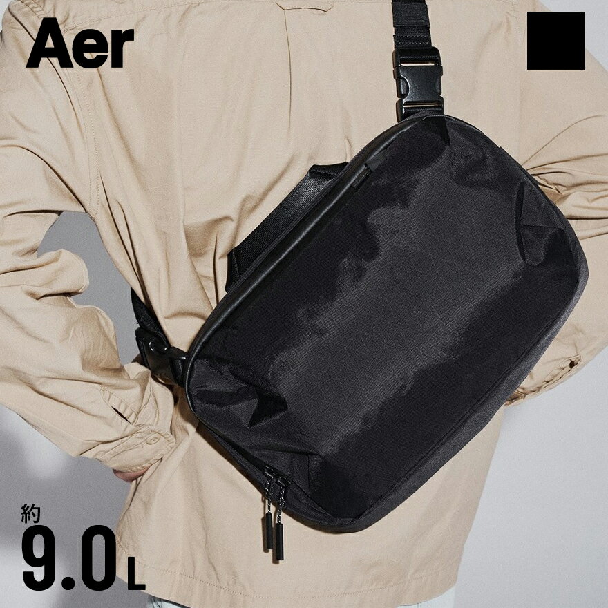 10%OFFクーポン★Aer Tech Sling3 ［ X-PAC ］正規取扱店＜9L＞ 限定特典★Aer ショルダーバッグ エアー ..