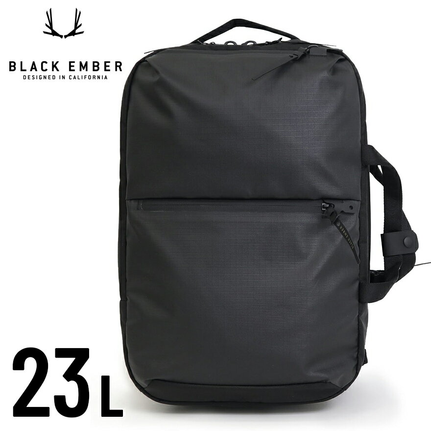 ブラックエンバー レクタングル 2WAYパック★正規取扱店★横持ち可2WAY★ブラックエンバーリュック ＜23L＞ BLACK EMBER RECTANGLE 2WAY PACK 23リットル 日本限定モデル BLACK EMBER（ブラックエンバー）2WAY レクタングル ビジネスリュック BE-7224002