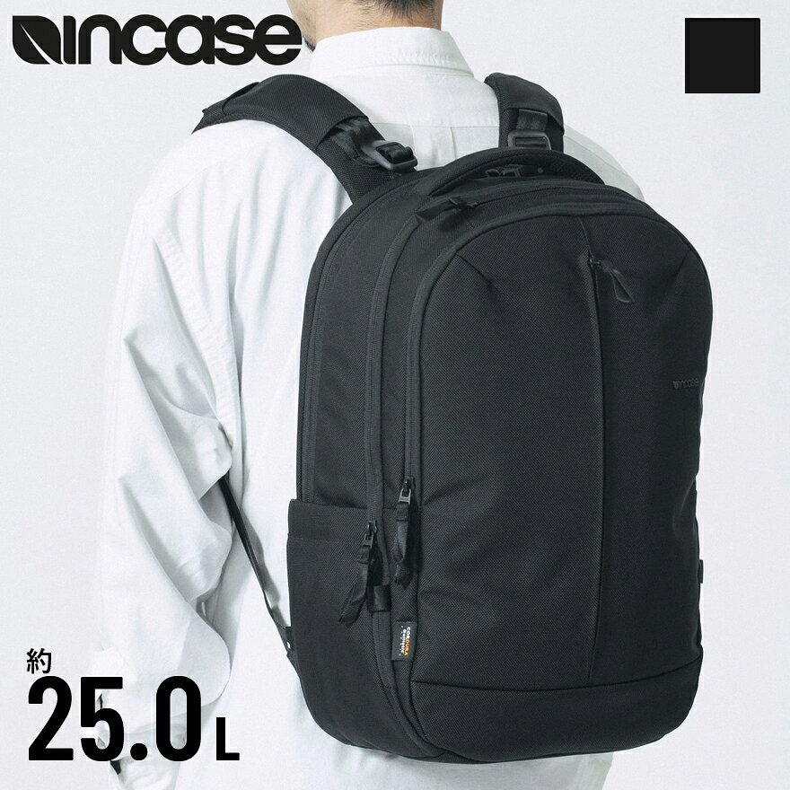 乐天商城 - 入荷★10%OFFクーポン★Incase Tracks Backpack 25L＜正規取扱店＞ INBP100752-BLK バックパック インケース ビジネス リュック APPLE公認 メンズ レディース 通勤 仕事 人気 ブランド シンプル オシャレ apple mac A4