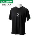 Tシャツ ロゴG-GALLIUM_BK ブラック シャツ メンズ レディース ユニセックス ガリウム ガリウムワックス GALLIUM GALLIUMWAX