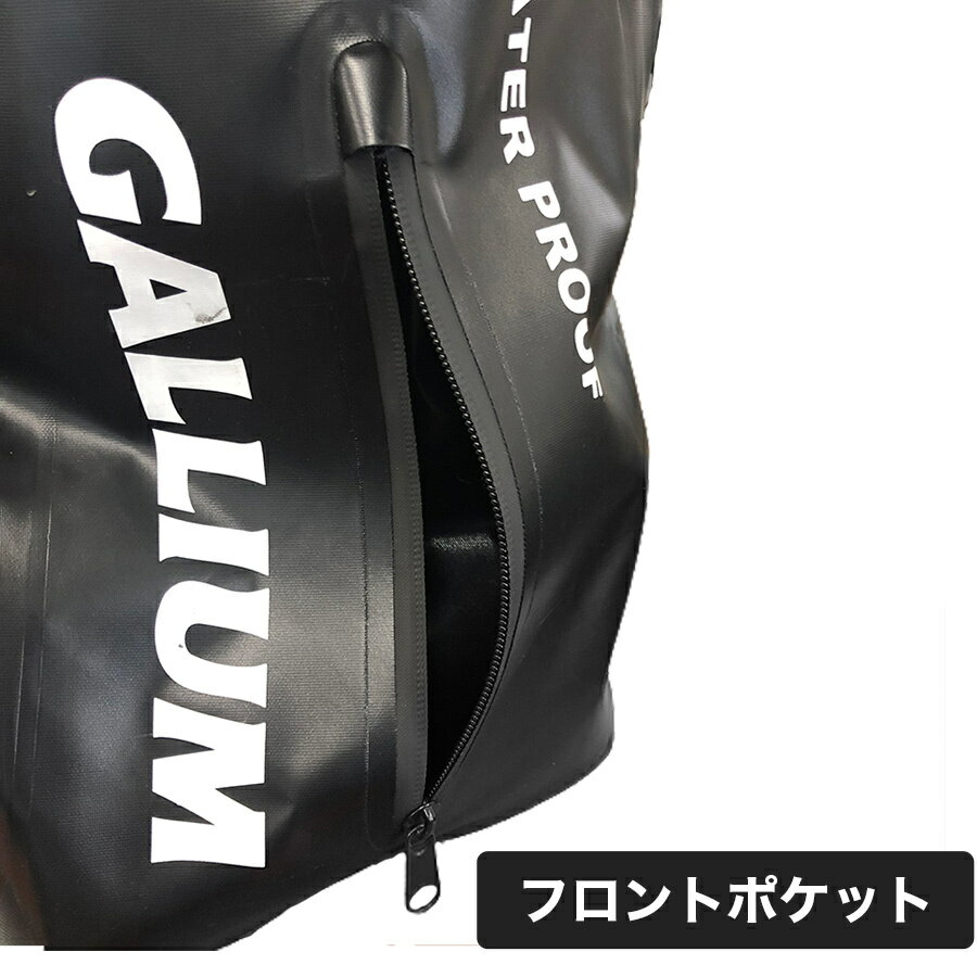 WaterproofBackpackBK(ブラック)ガリウムGALLIUMリュック防水アウトドア大容量メンズバックパックバッグ海リュックサックスポーツ耐久性