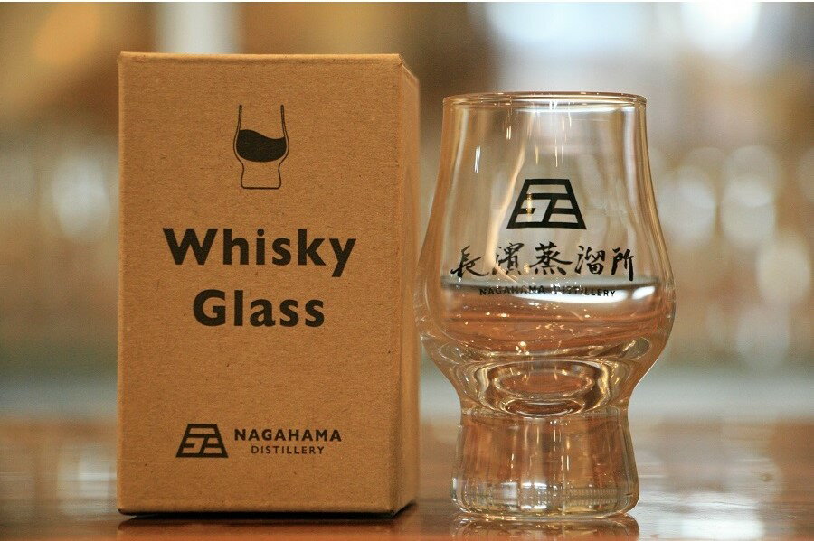 長濱蒸留所　ウイスキーグラス　（小）　容量：90ml　テイスティング　グラス　高さ84mm、口径41mm