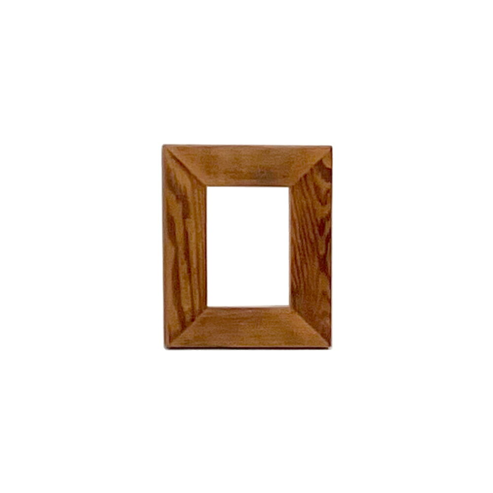 カリフォルニア ブラウン フレーム (5×7インチ)※アクリル板(ガラスまたはミラー)と壁掛けフックは別売です。【 額縁 木製 ピクチャ 2L判 写真 イラスト 古材 ウッド 写真たて インテリア ウェルカムボード おしゃれ 】