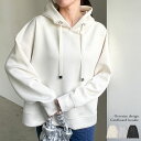 【TIME SALE】M/Lサイズ [辻元舞さん着用][2023-24 WINTER COLLECTION][イージーケア]オーバーサイズダンボールパーカー レディース 秋 冬 / トップス パーカー スウェット フーディー トレーナー オーバーサイズ