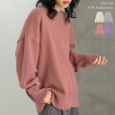 M/Lサイズ [辻元舞さん着用][2023A/W COLLECTION]クルーネックニットプルオーバー レディース 秋 冬 / トップス ニット セーター ニットプルオーバー ニットトップス セーター カラーニット