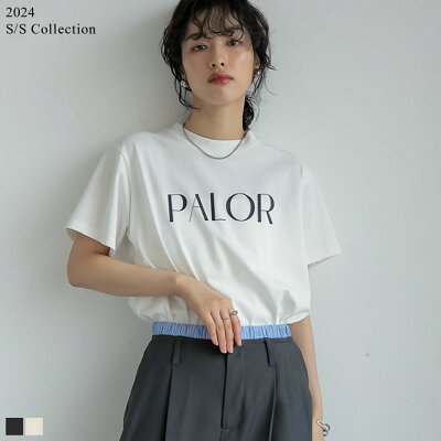 [2024SS COLLECTION][接触冷感]ラバープリントロゴTシャツ