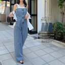 【限定!20%OFFクーポンで5600円】コットンデニムベアオールインワン レディース 春 夏 春夏 リエディ / オールインワン サロペット オーバーオール ...