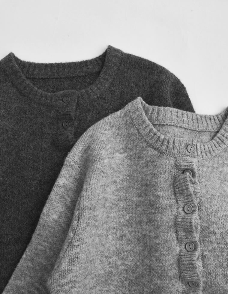 [2025 WINTER COLLECTION]メランジニットフリルカーディガン レディース 秋 冬 秋冬 リエディ トップス ニット セーター ニットトップス ニットプルオーバー カーディガン 羽織り オフィス 通勤 オフィスカジュアル フリル メランジ ミックスニット galstar-10082487 Re:EDIT(リエディ) サンプル画像2