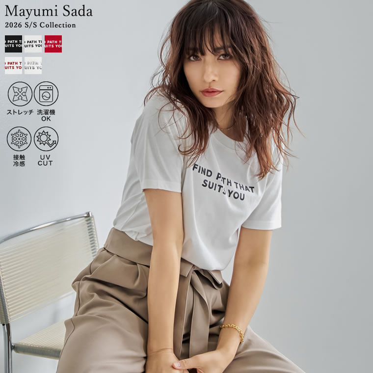 140341_プレーティング天竺スローガンTシャツ