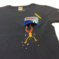 サーフデイズ男女兼用Tシャツ半袖2018新作ポケットダイブアウト全3色メンズM-XL送料無料