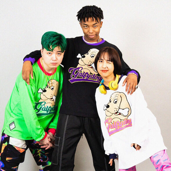 GALFY ガルフィー ロンt メンズ チームGALFY ロンTee 全3色 メンズL-XL 中型犬 大型犬