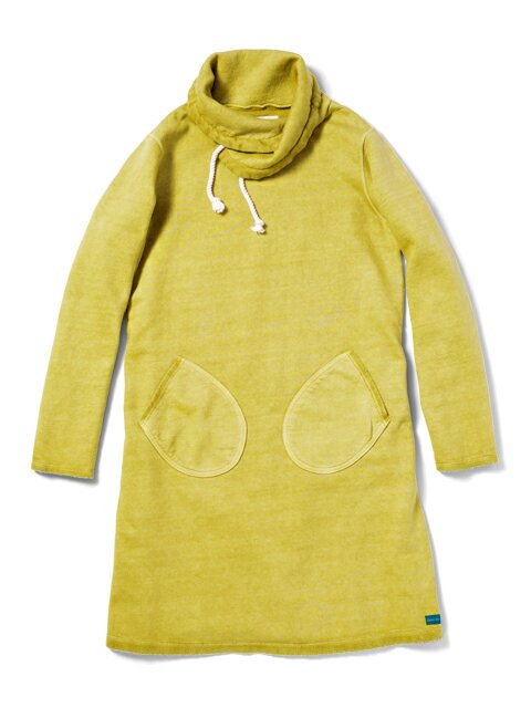 グッドオン ロールネックスウェットワンピース レディース 全8色 レディースフリー 裏起毛