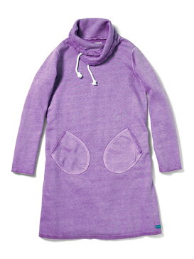 グッドオン ロールネックスウェットワンピース レディース 全8色 レディースフリー 裏起毛