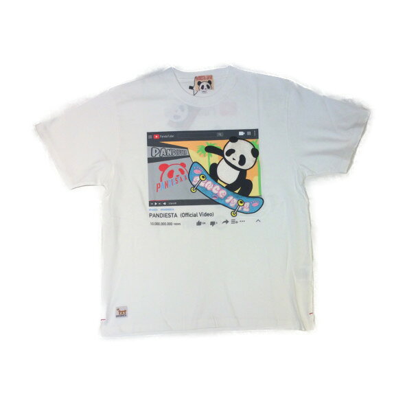 パンディエスタ tシャツ 半袖 メンズ 全1色 メンズサイズXL Panda Tube