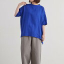 HEAVENLY ヘブンリー ブラウス レディース 全5色 レディースフリー LINEN BACK BOTTON BIG PULLOVER