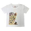 グルトンズ Tシャツ 半袖 ジェニファー タワー キッズ 子供 イエロー ホワイト グレー 3色 送料無料