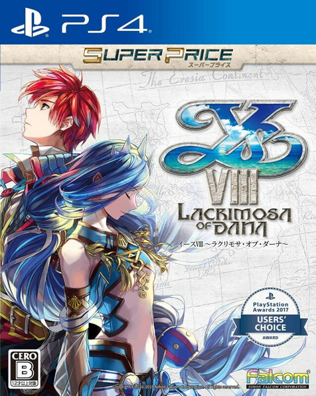 【新品】PS4 イースVIII -Lacrimosa of DANA- スーパープライス 【メール便】