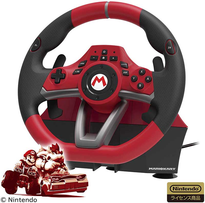 マリオカートレーシングホイールDX for Nintendo Switch [NSW-228 マリオカートレーシングホイールDX]