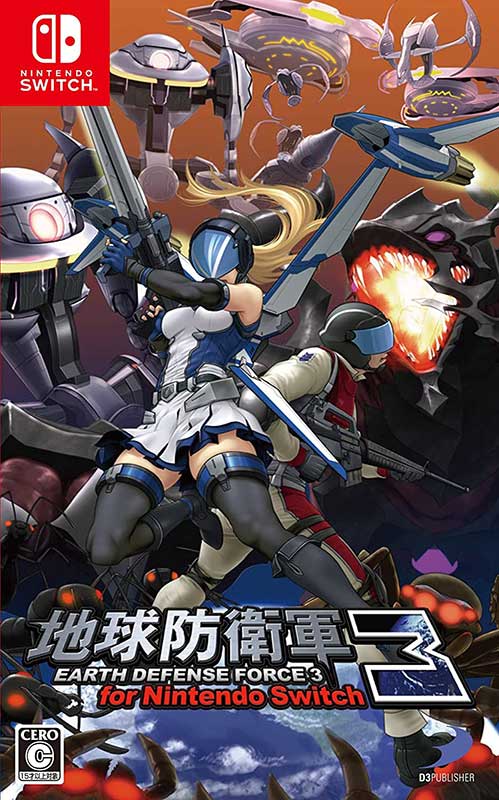 【新品】21/10/14発売【前日出荷】Switch地球防衛軍3forNintendoSwitch【メール便】