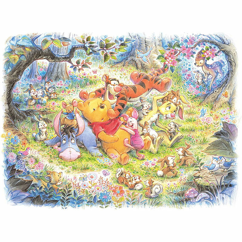 Rakuten - 【新品】ジグソーパズル ディズニー なんとなく しあわせ 500ピース(35x49cm)【宅配便】