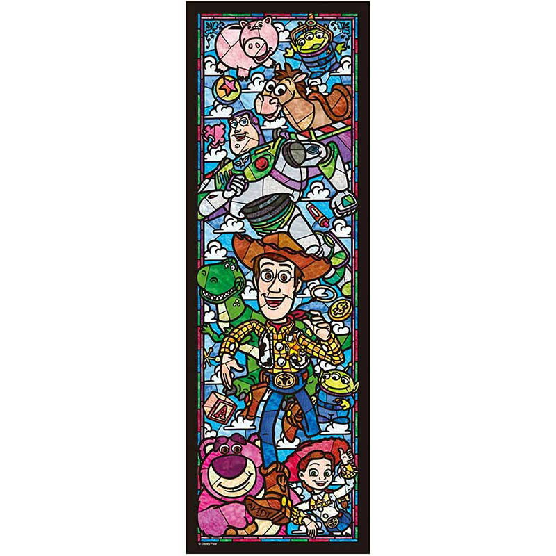 【新品】ジグソーパズル ディズニー トイ・ストーリー【ステンドアート】456ピース(18.5x55.5cm)【宅配便】