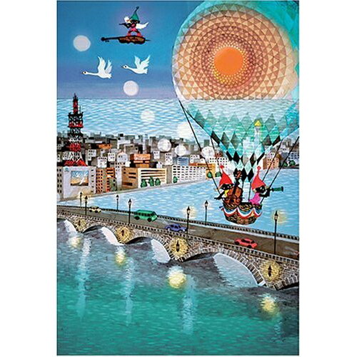 Rakuten - 【新品】ジグソーパズル 藤城清治 夢をはこぶ橋 300ピース(26x38cm)【宅配便】