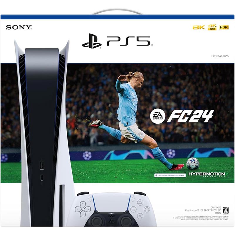 【新品】PlayStation5 本体 EA SPORTS FC24 同梱版【宅配便】