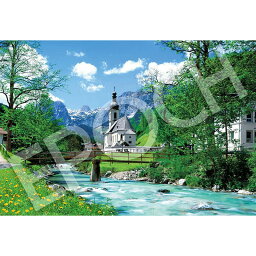 【新品】ジグソーパズル ドイツ 教会のある小さな村 ラムサウ 1053スーパースモールピース(26x38cm)【宅配便】