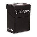 【新品】UltraPRO デッキボックス スタンダード (ブラック)【宅配便】