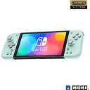 【新品】Switch HORI グリップコントローラー Fit for Nintendo Switch (ミントグリーン×ホワイト)【宅配便】