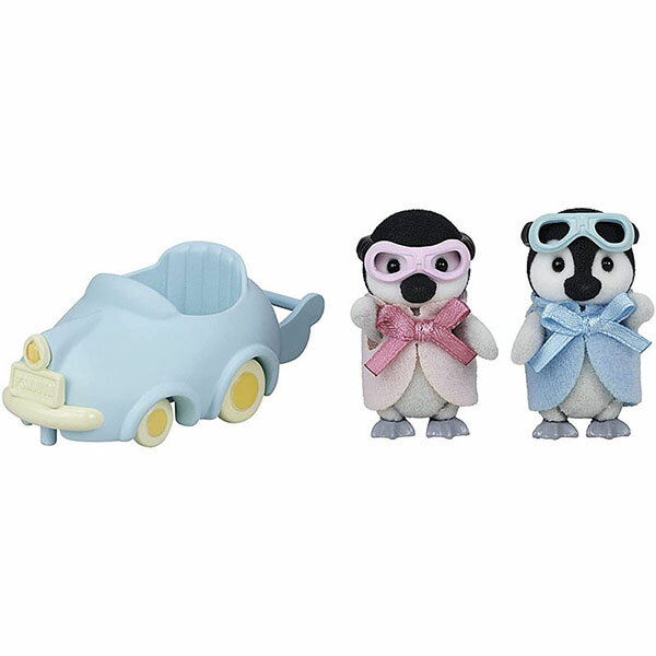 Rakuten - 【新品】シルバニアファミリー 人形 ペンギン赤ちゃんのなかよしカートセット [DF-23]【宅配便】
