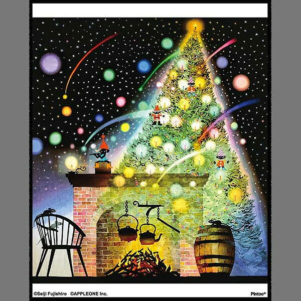 Rakuten - 【新品】ジグソーパズル 藤城清治【光彩】クリスマスツリーの夢80ピース【宅配便】