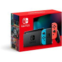 【新品】Nintendo Switch 本体 Joy-Con〔L〕ネオンブルー/〔R〕ネオンレッド [HAD-S-KABAH]【宅配便】