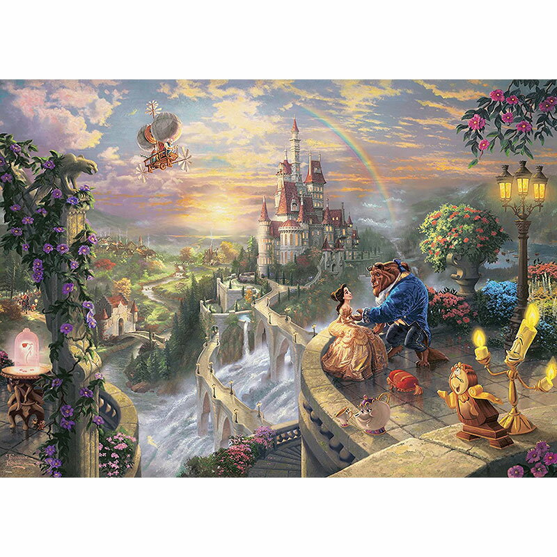 【新品】ジグソーパズル ディズニー 美女と野獣 Beauty and the Beast Falling in Love 2000ピース(73x102cm)【宅配便】