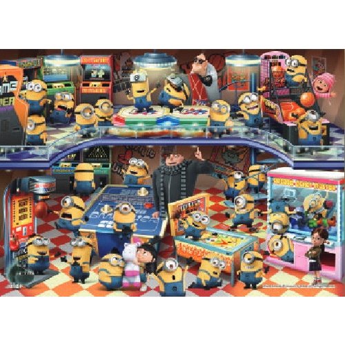 Rakuten - 【新品】ジグソーパズル ミニオン スーパーゲームセンター 500ピース(38x53cm)【宅配便】