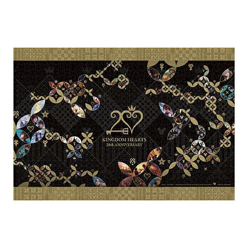 【新品】ジグソーパズル キングダムハーツ/20th Anniversary アイコンパターン 1000ピース 51x73.5cm 【宅配便】