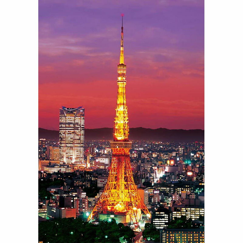 【新品】ジグソーパズル 東京タワー ライトアップ 300ピース(26x38cm)【宅配便】