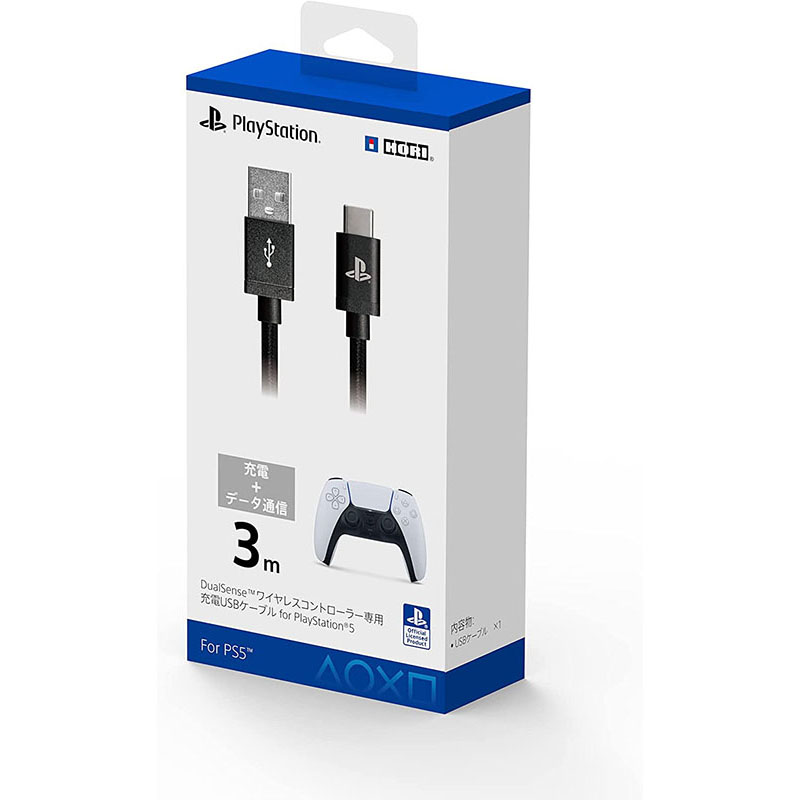 ڿʡPS5 HORI DualSense 磻쥹ȥ顼 USB֥ء