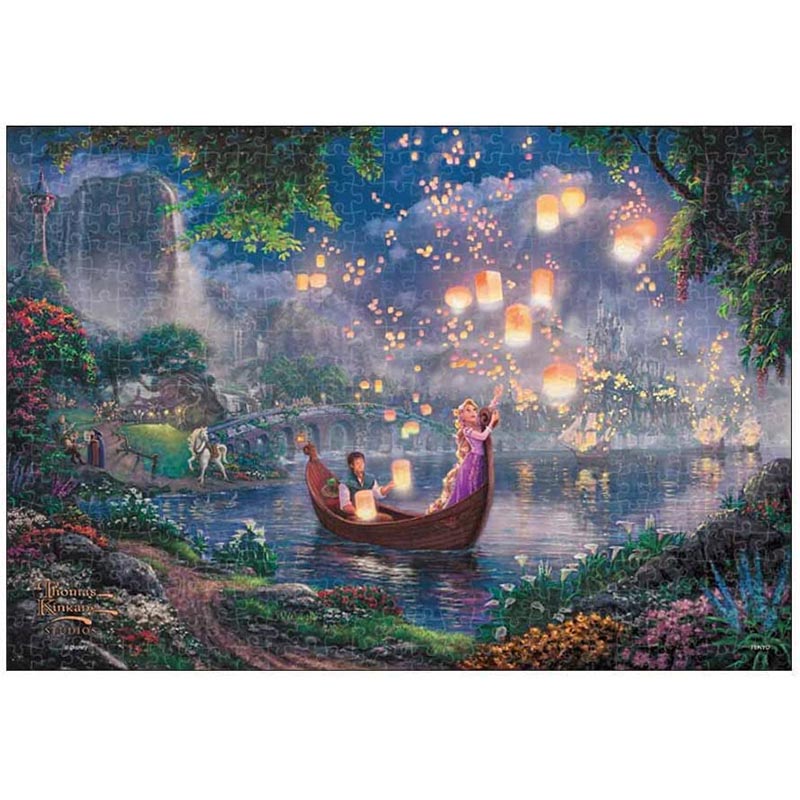 Rakuten - 【新品】ジグソーパズル ディズニー ステンドアート 塔の上のラプンツェル Tangled【ステンドアート】500ピース(25x36cm)【宅配便】