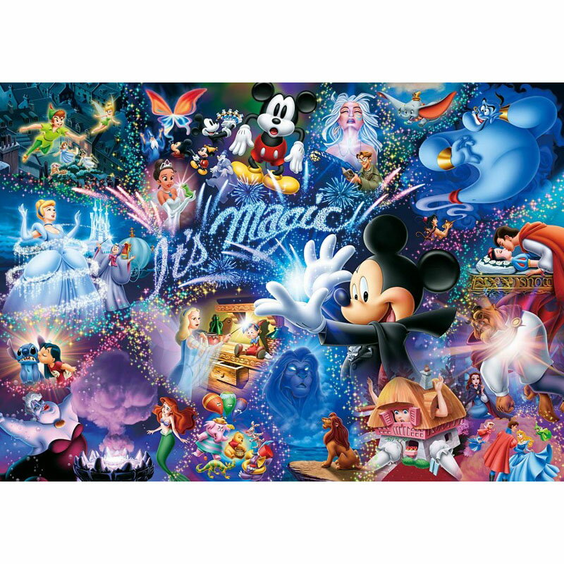 ジグソーパズル 1000ピース ディズニー It’s Magic! 世界最小(29.7x42cm)(DW-1000-414) 梱60cm t102