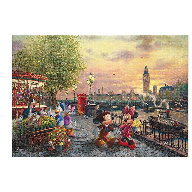 yVizWO\[pY fBYj[ Mickey and Minnie in London 1000s[X(51x73.5cm)yzցz