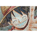 【新品】ジグソーパズル ワンピース モザイクアート ルフィ 1000ピース(50x75cm)【宅配便】