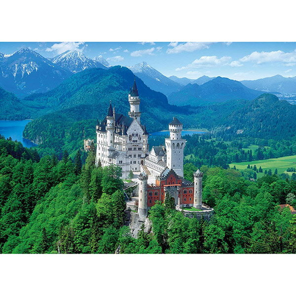 【新品】ジグソーパズル 白亜の城 ノイシュバンシュタイン—ドイツ 世界最小 2000ピース(38x53cm)【宅配便】