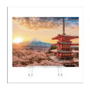 【新品】ジグソーパズル プチパリエクリア 富士山と桜 150ピース(7.6x10.2cm)【宅配便】