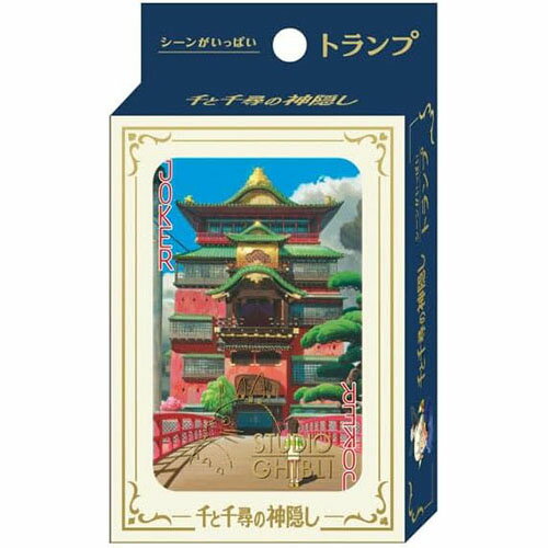 [Brand New] Playing Cards - Full of Scenes from Studio Ghibli's Spirited Away (2024) [Mail Order]